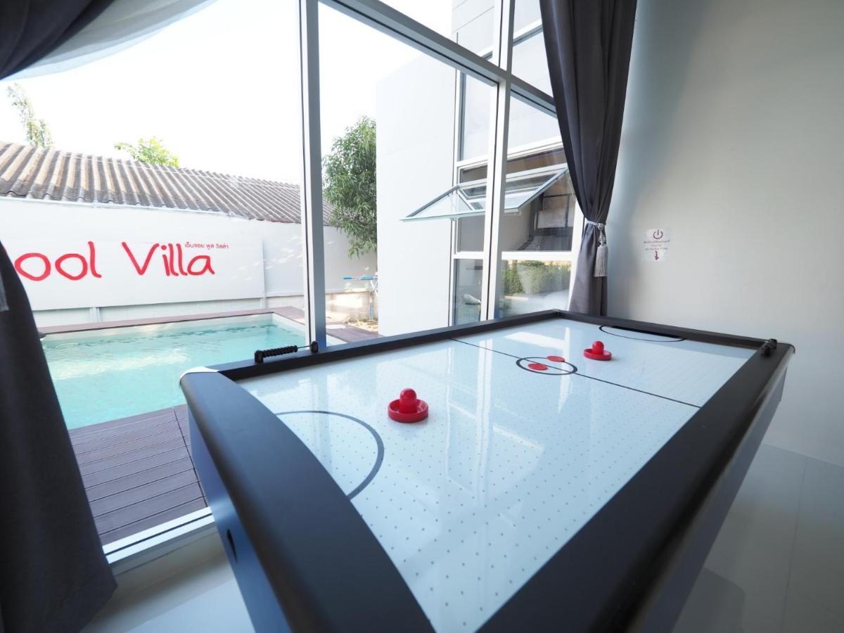 Pool Villa 3 Bedroom 10 Persons 5-Min To Tiger Zoo - Njoy Pool Villa Si Racha Exterior photo